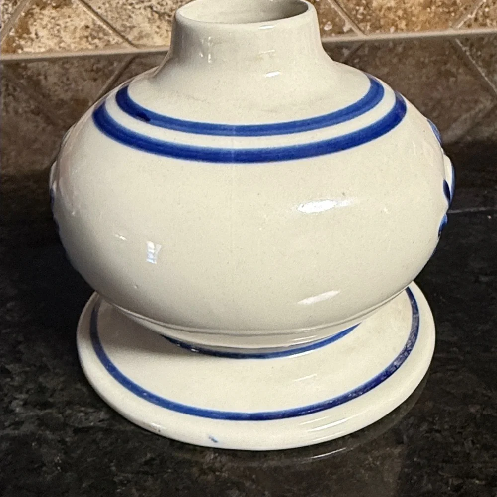 Blue and White Ceramic oil lamp base